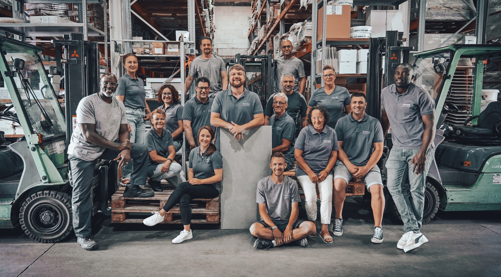 Das gesamte Team von Schäfer Haus der Fliesen